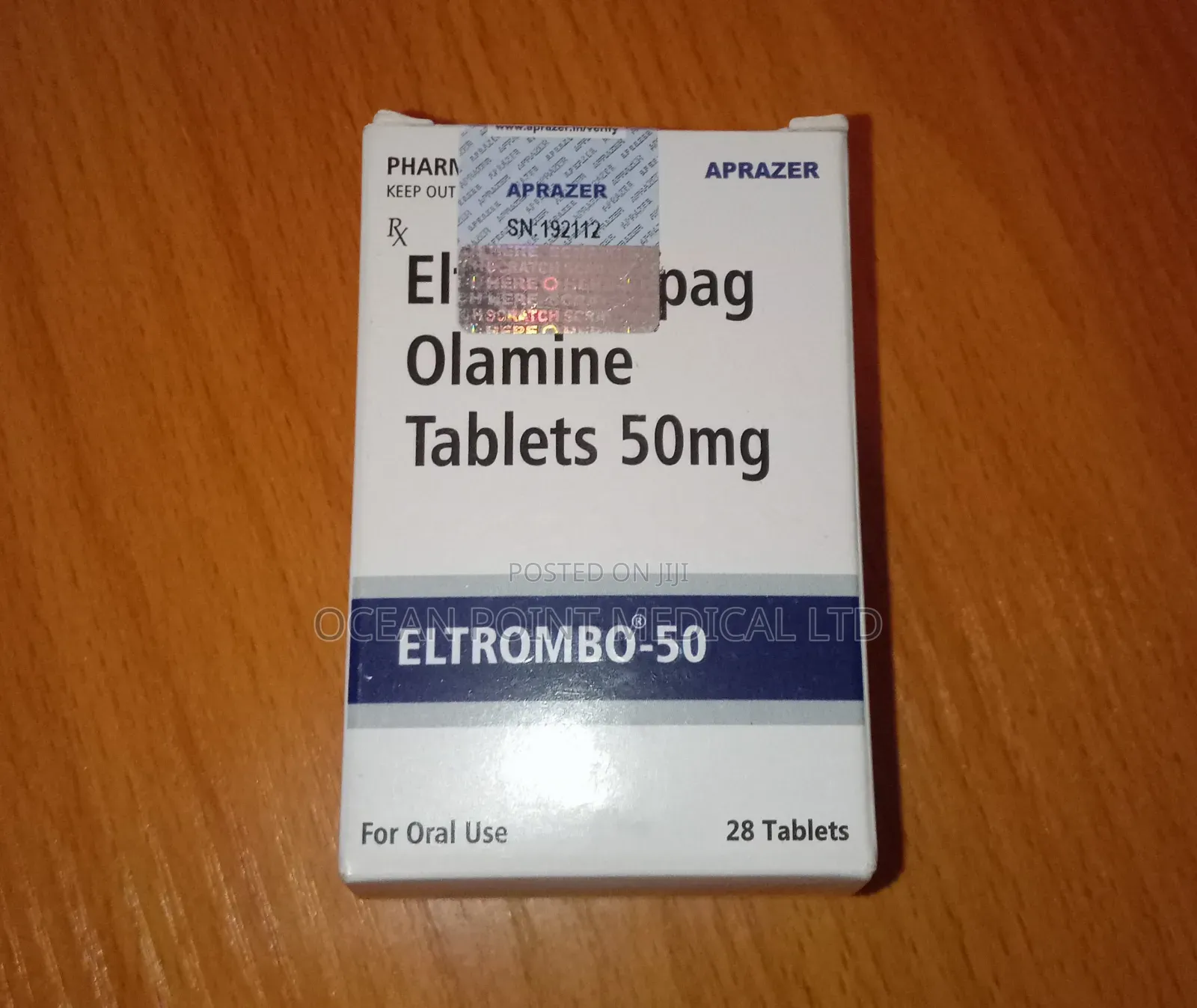 Eltrombopag Olamine 50mg Tablets