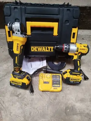 118vf Dewalt Angle Grinder and Screw Machine