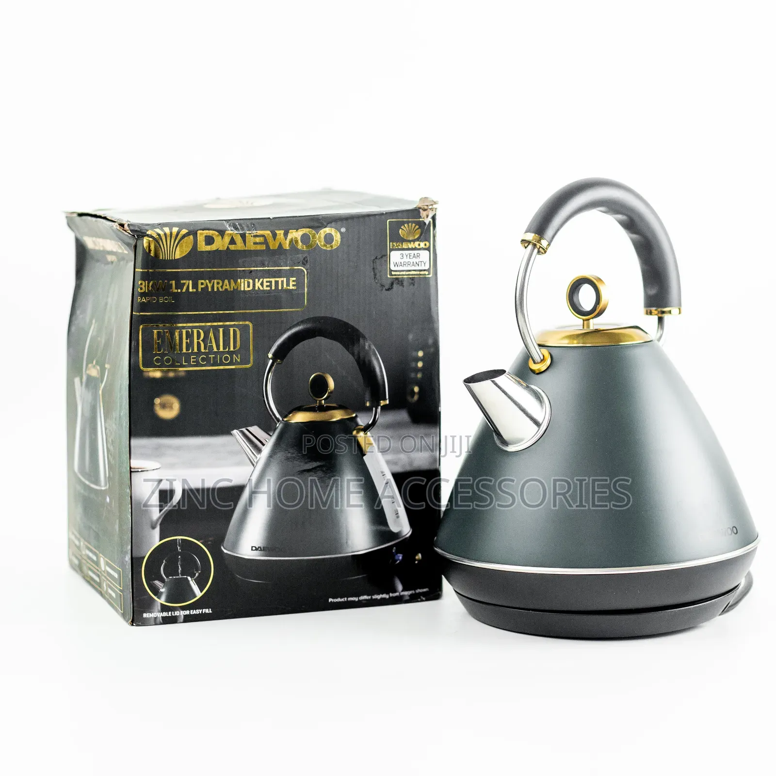 Daewoo 4 Slice Toaster and Kettle