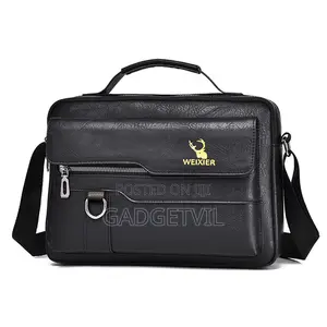 High-End Men's Messenger Retro Business Casual Shoulder Bag
