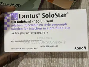 Original Lanctus (Insulin Glargine) Pack of 5
