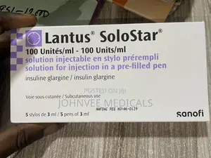 Original Lanctus (Insulin Glargine) Pack of 5