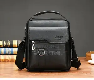 Men's Pu Leather Retro Casual Messenger Shoulder Handbag