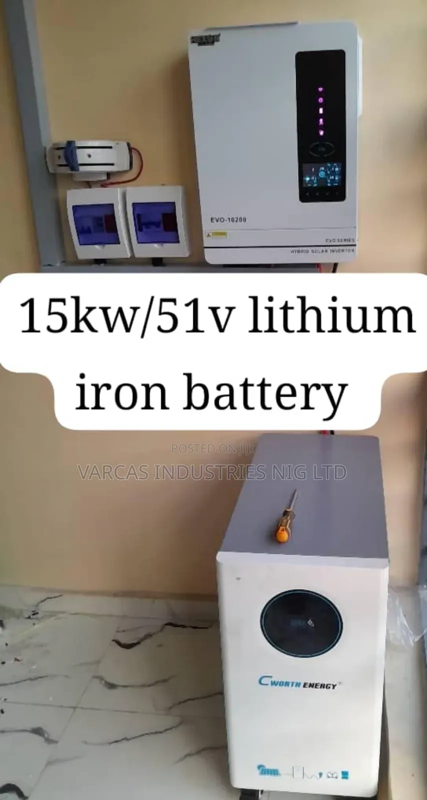 Cworth Lithium Battery