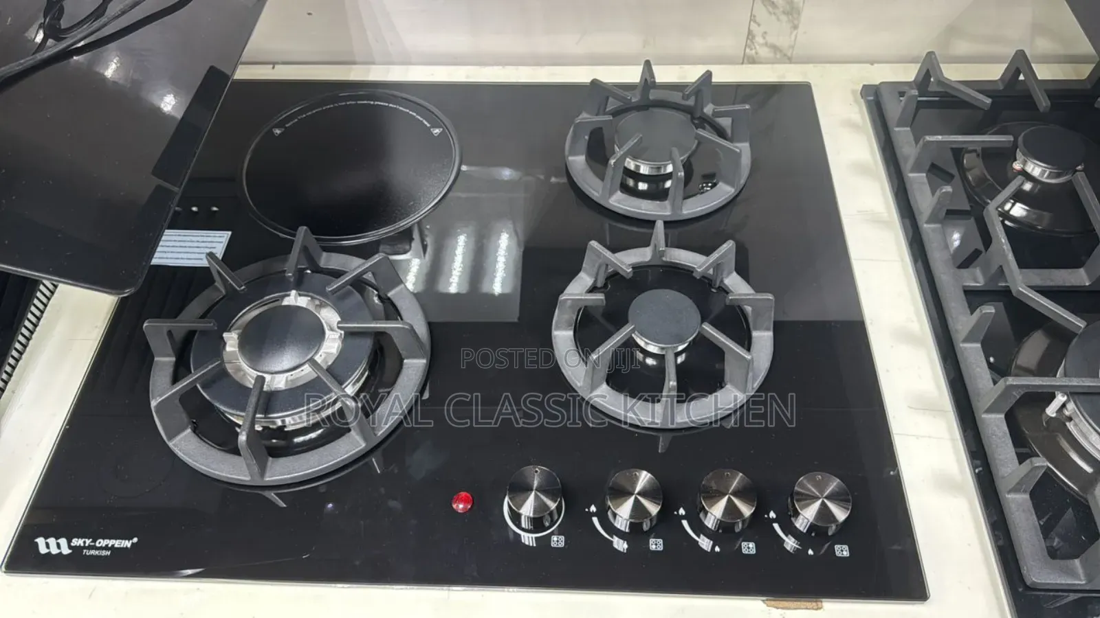 Built in 3 +1 Ceramic Glass