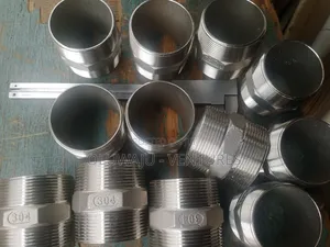 Stainless Nipple Hexagonal 50mm ( All Sizes Available ) 304 Quality