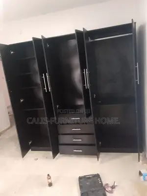 7ft X 7ft Wardrobe. Dark Brown Color