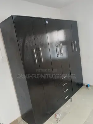 7ft X 7ft Wardrobe. Dark Brown Color