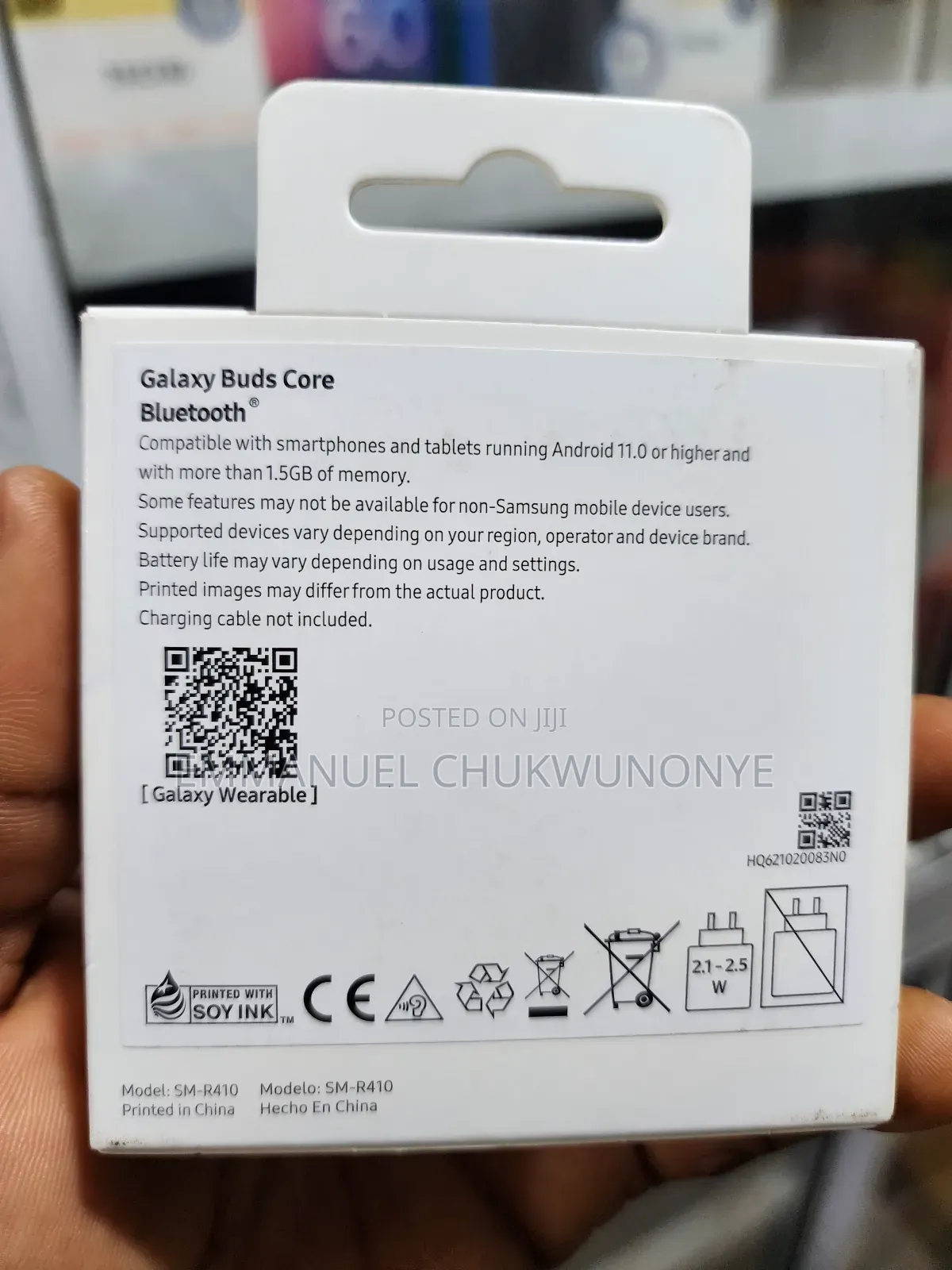 Samsung Buds Core Earbud With Galaxy Ai/ Active Noise Cancellation