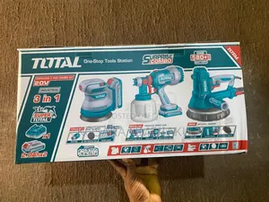 Total 3 in 1 Combo Cordless Set 20v (Spray Gun,Sander,Orbital Sander)
