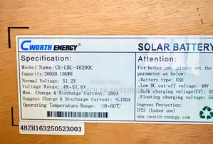 10kwh Cworth Energy Solar Power Lithium Batteries