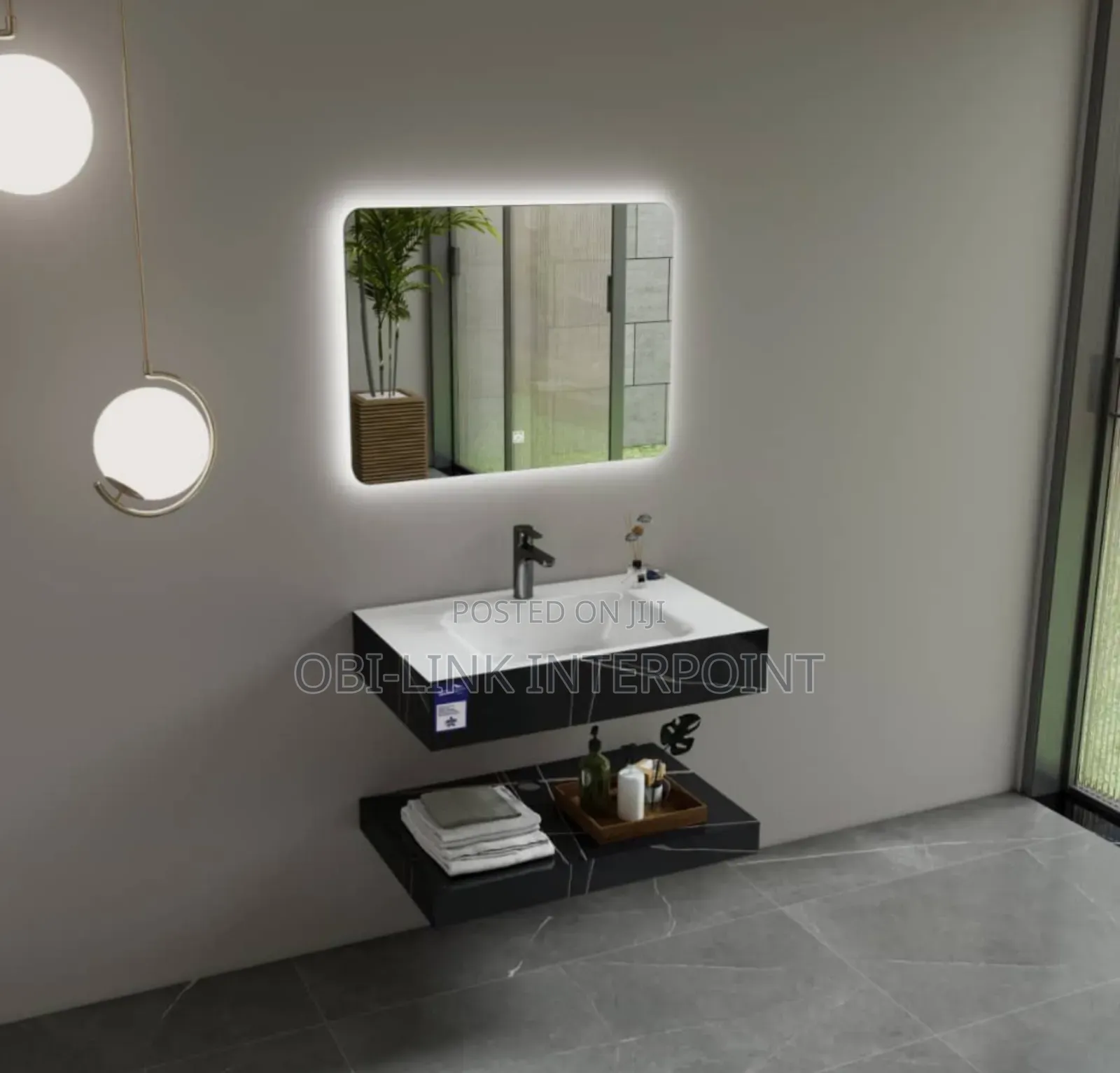 Cabinet Basin and Mirror
