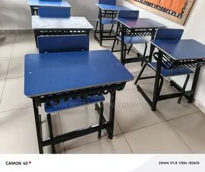 Single Desk and Seat Seperate
