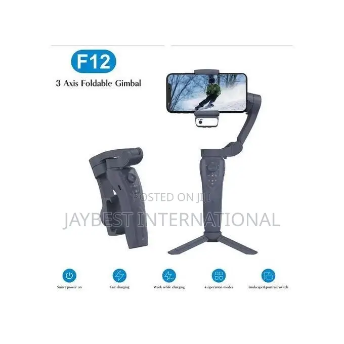 F12 Smart Artificial Intelligence Face Tracking 3-Axis Phone Gimbal