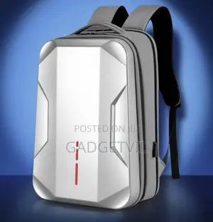 Men's Alien Gaming Travel Business School Hard Shell Backpack