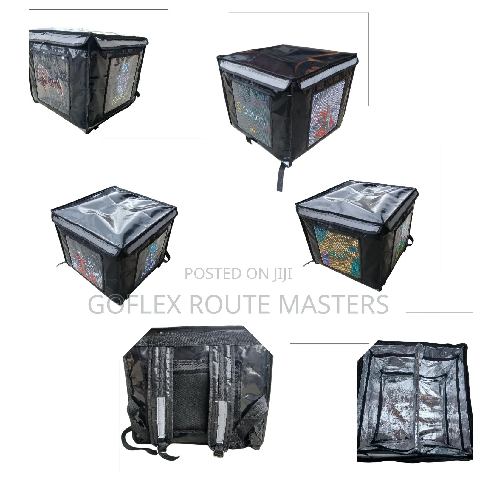 Three Phase Led Display Insulated Delivery Bag
