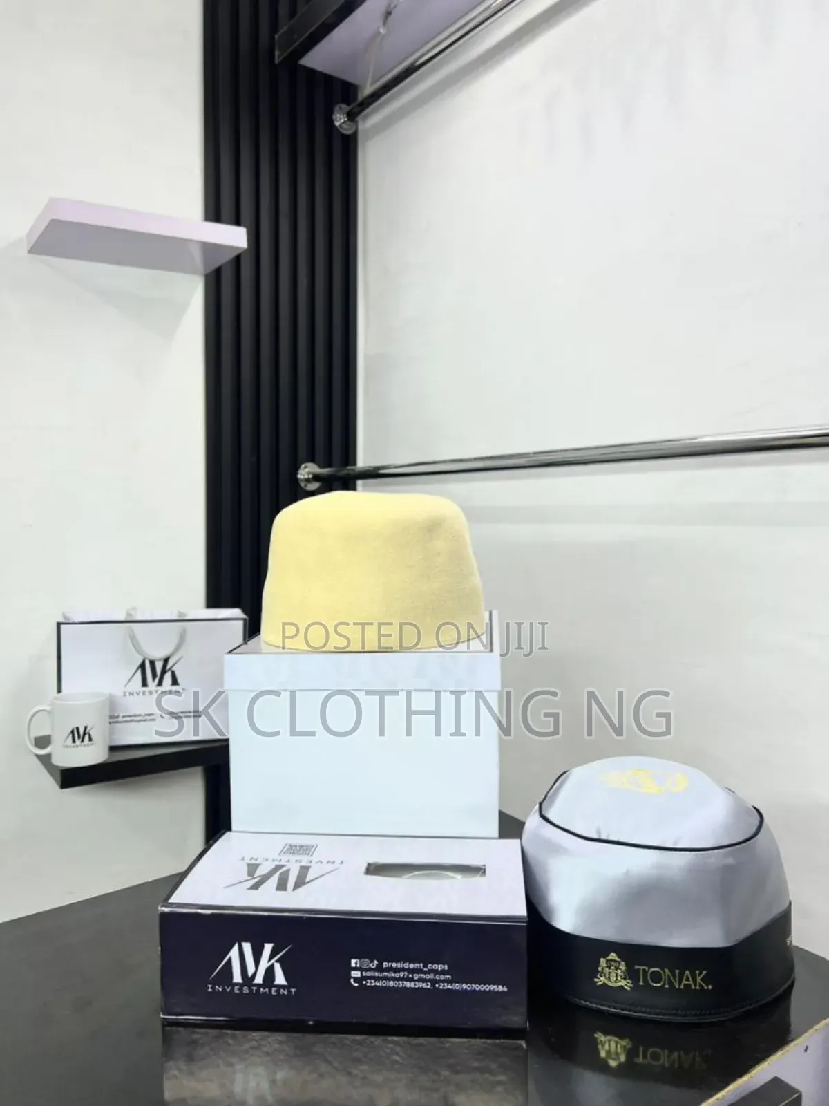 Minister Plain Tonak Caps