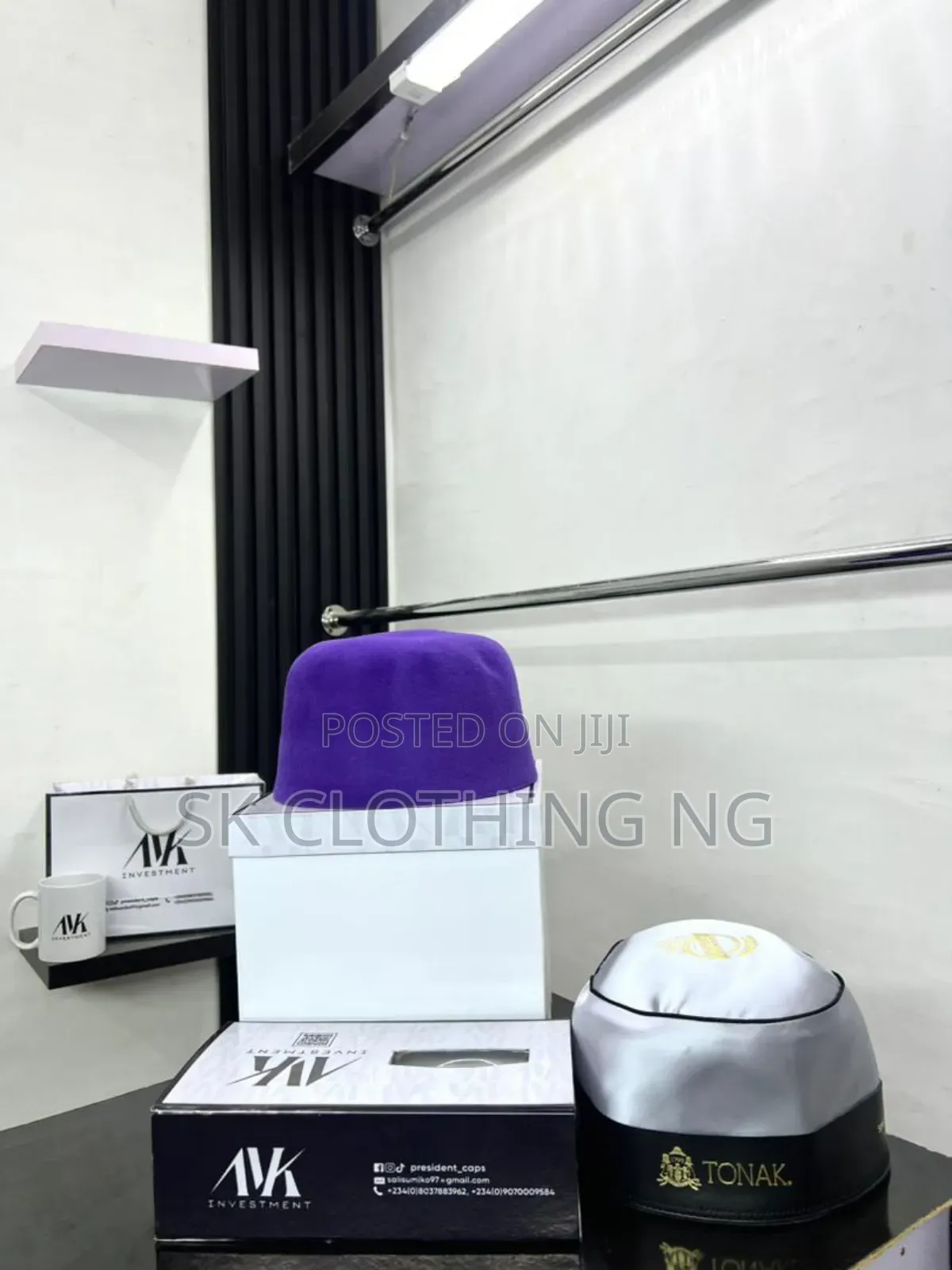 Minister Plain Tonak Caps