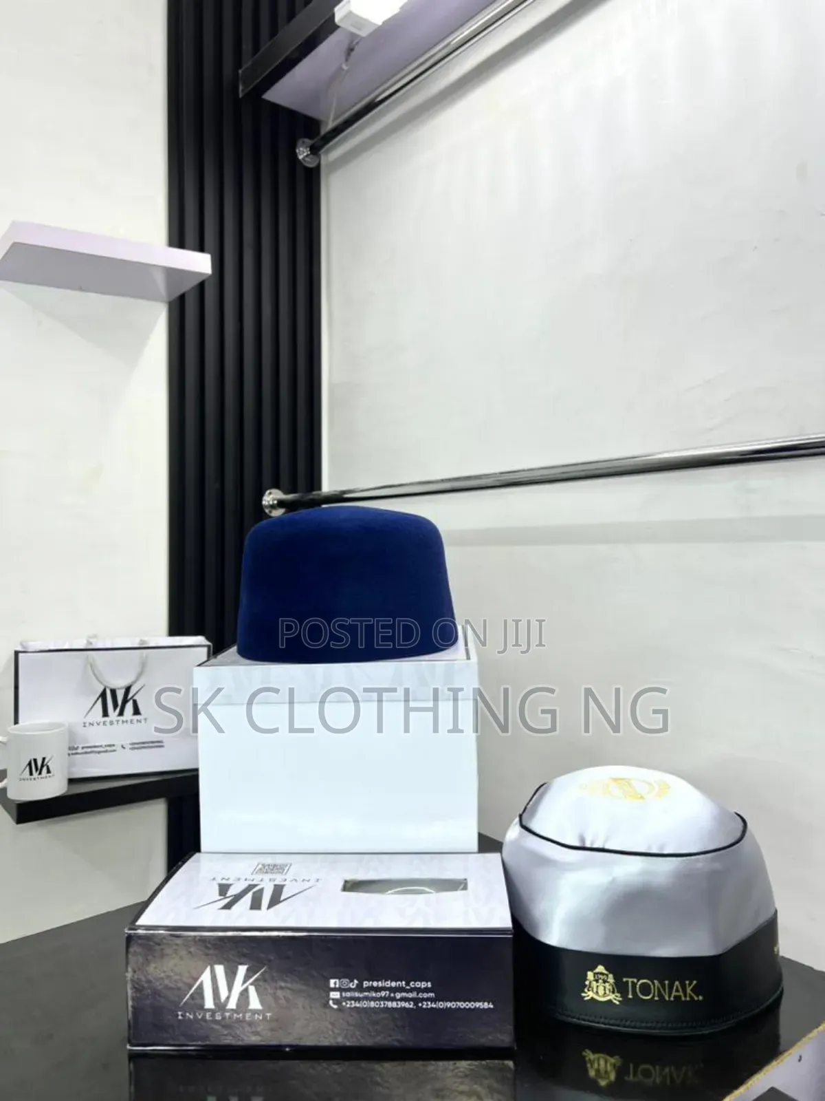 Minister Plain Tonak Caps