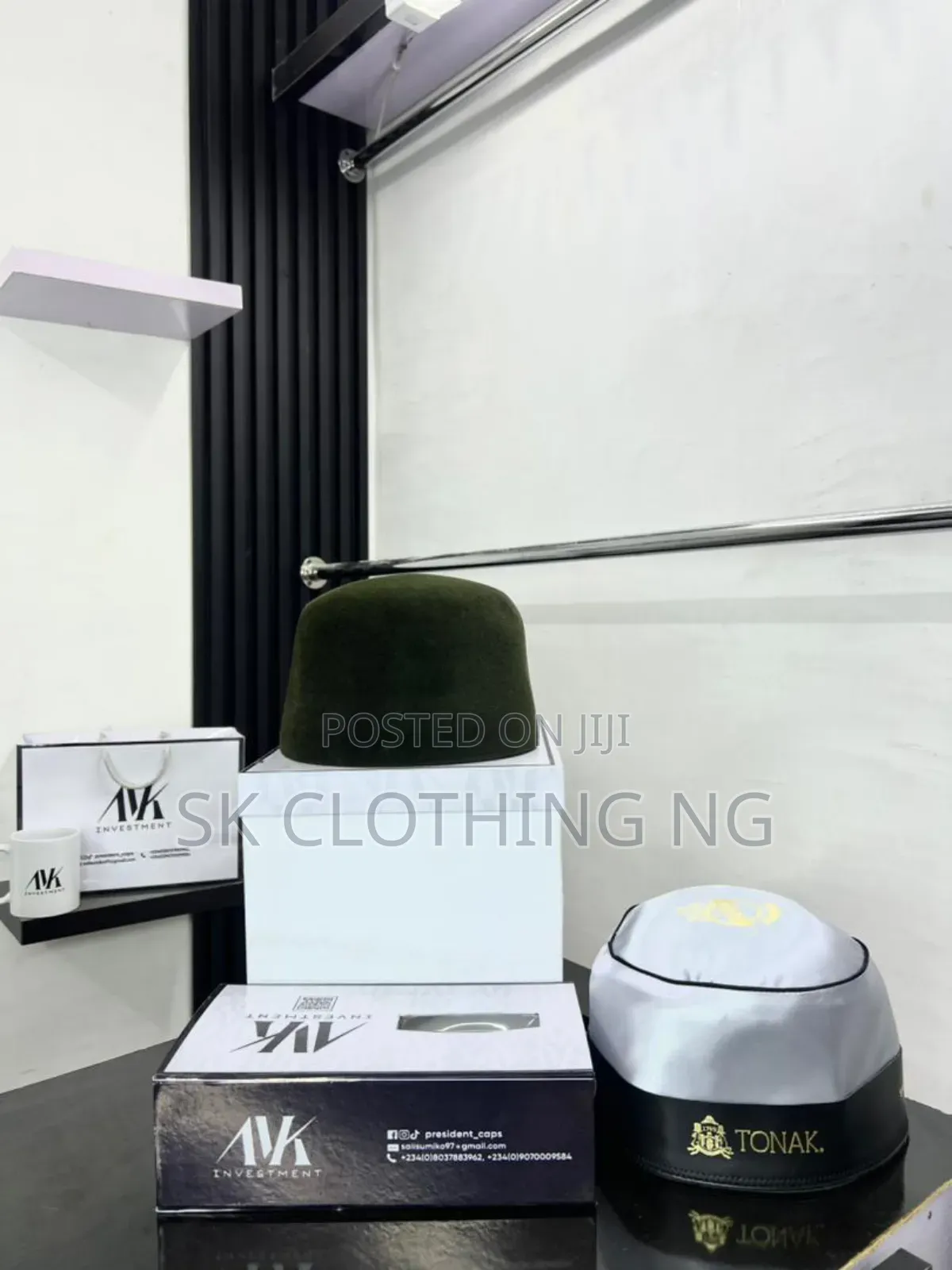 Minister Plain Tonak Caps