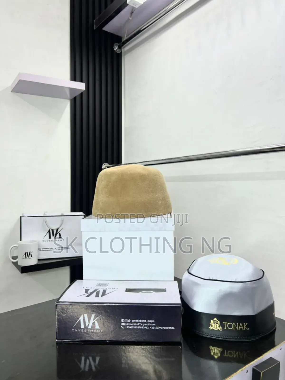 Minister Plain Tonak Caps