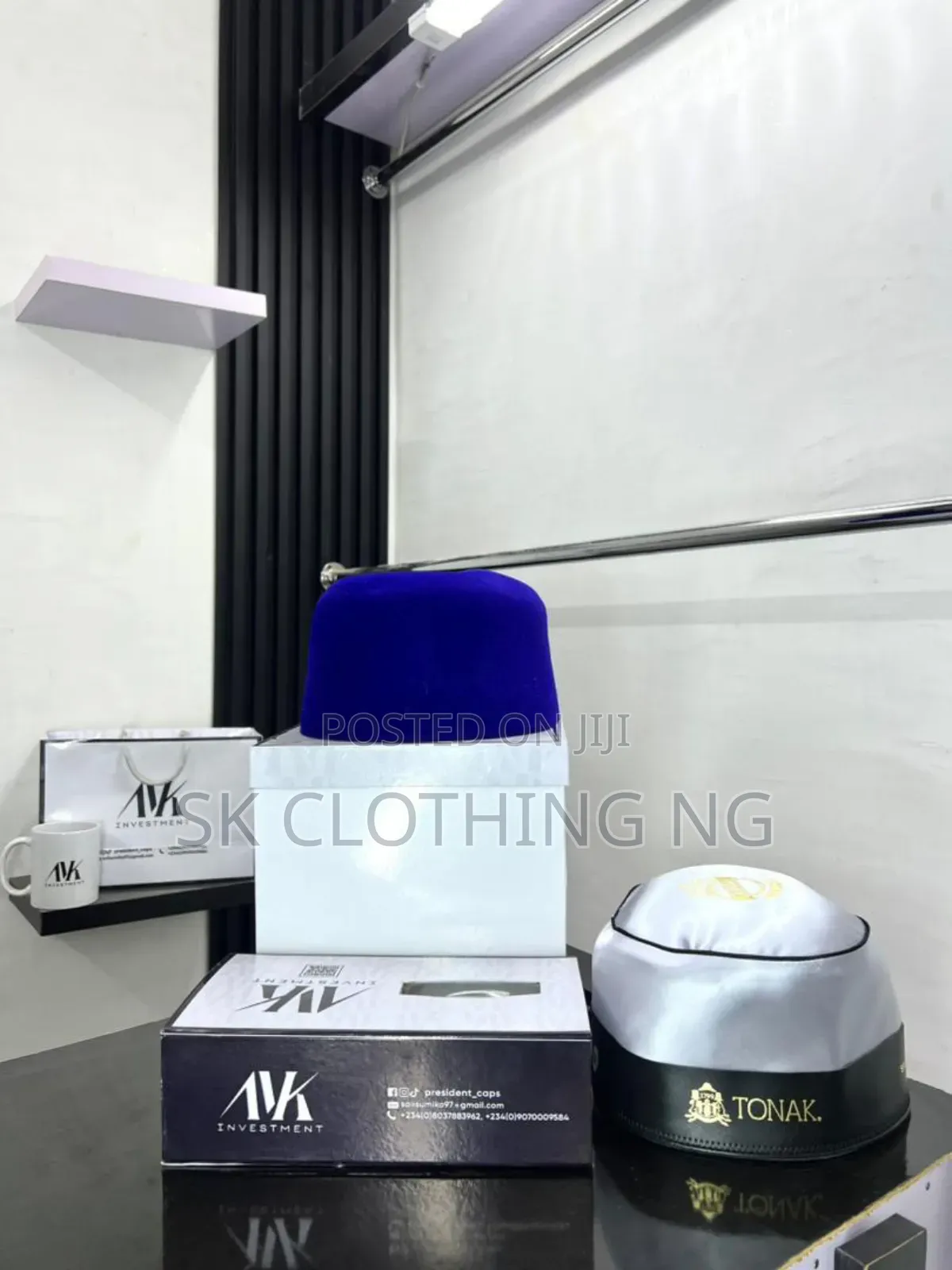 Minister Plain Tonak Caps