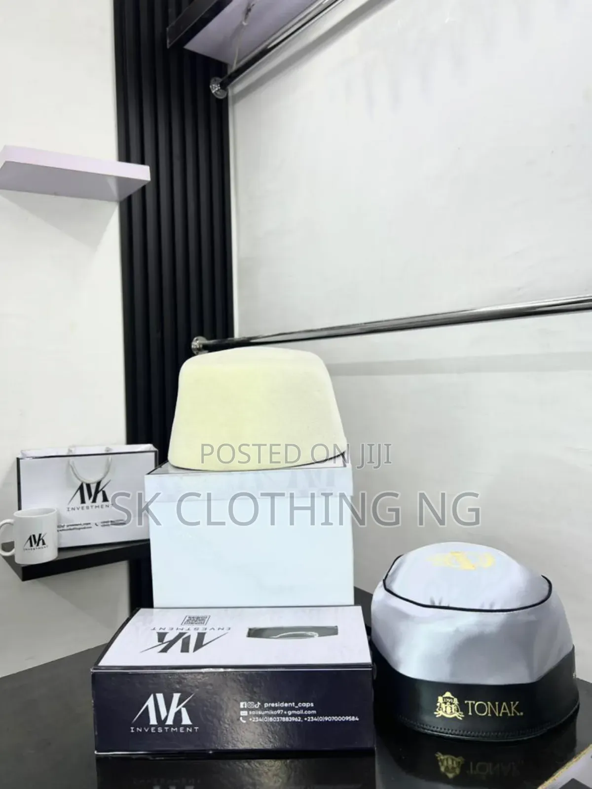 Minister Plain Tonak Caps