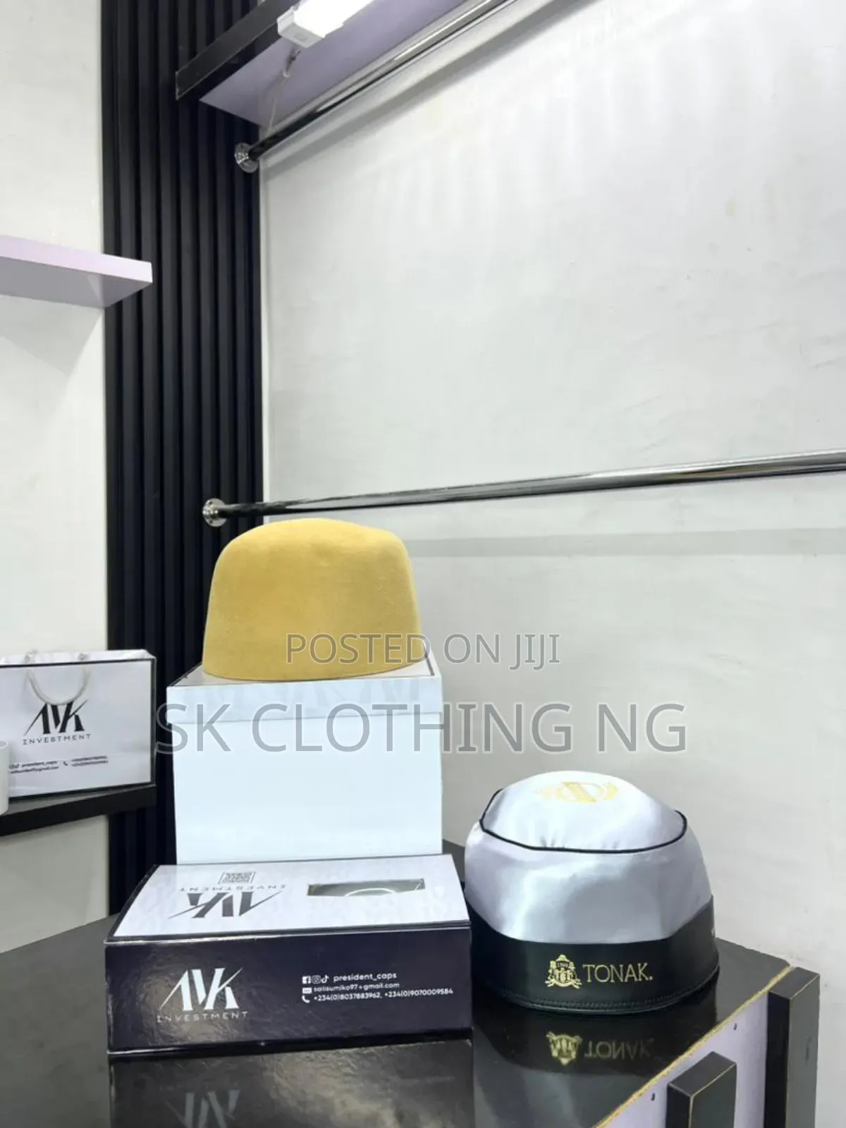Minister Plain Tonak Caps