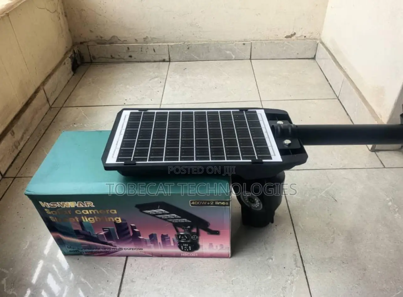 Ai Wireless CCTV Camera With Street Light
