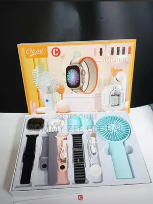 D96 Plus Smart Watch , Band , Charging Cable And User Manual