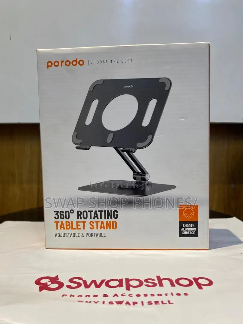 Porodo 360 Degrees Rotating Tablet Stand