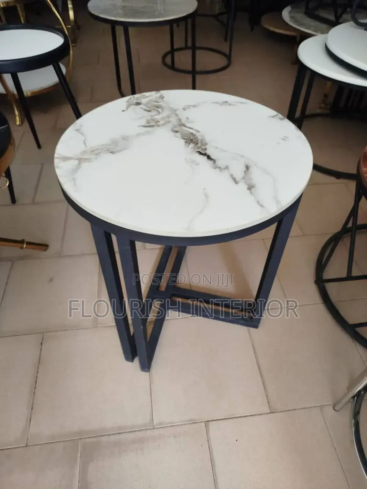 Classic Exquisite Design Side Stool Table .