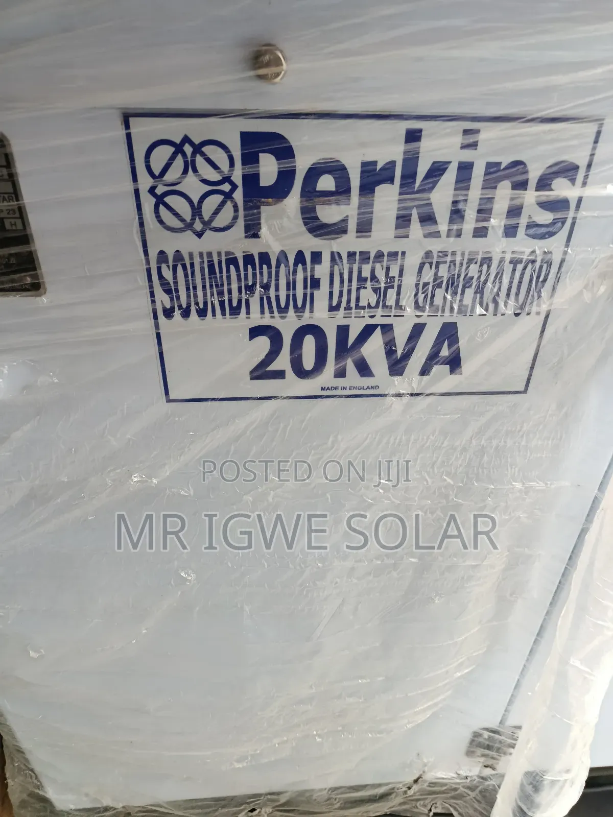 Diesel Generator 20kva Perkins