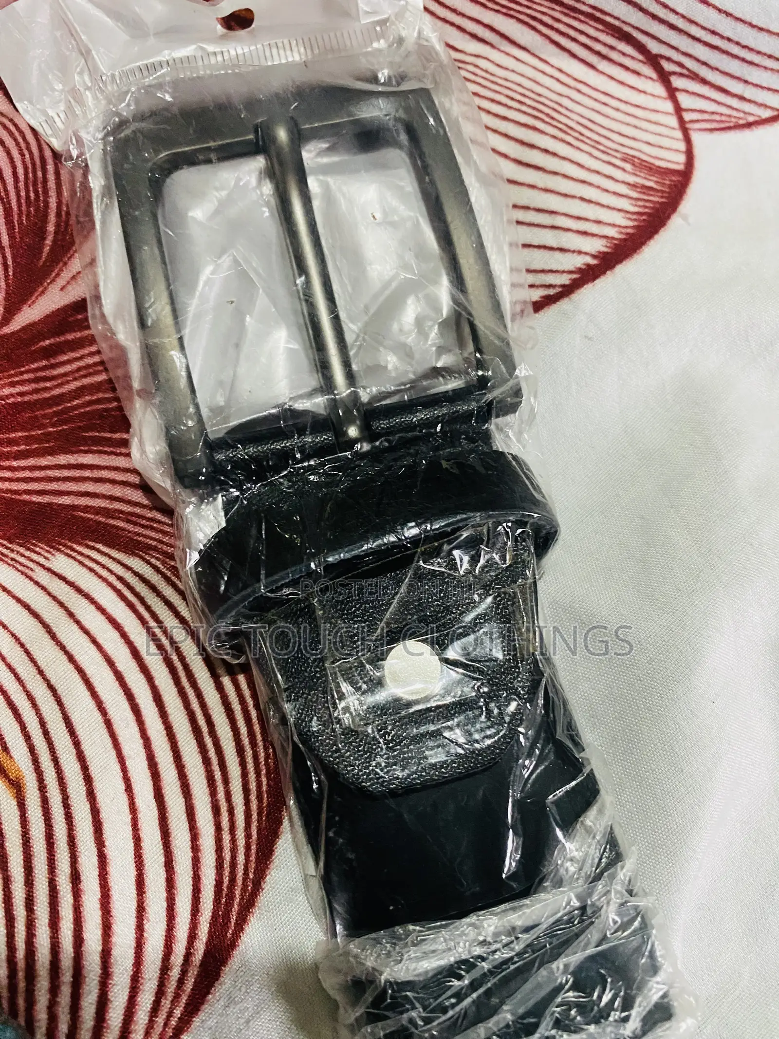 Men’S Leather Belt