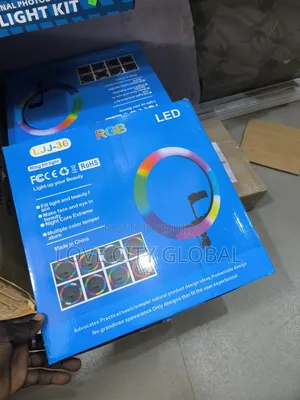 36cm 14inches RGB Ringlight, Stand, Remote,Bluetooth Shuttle