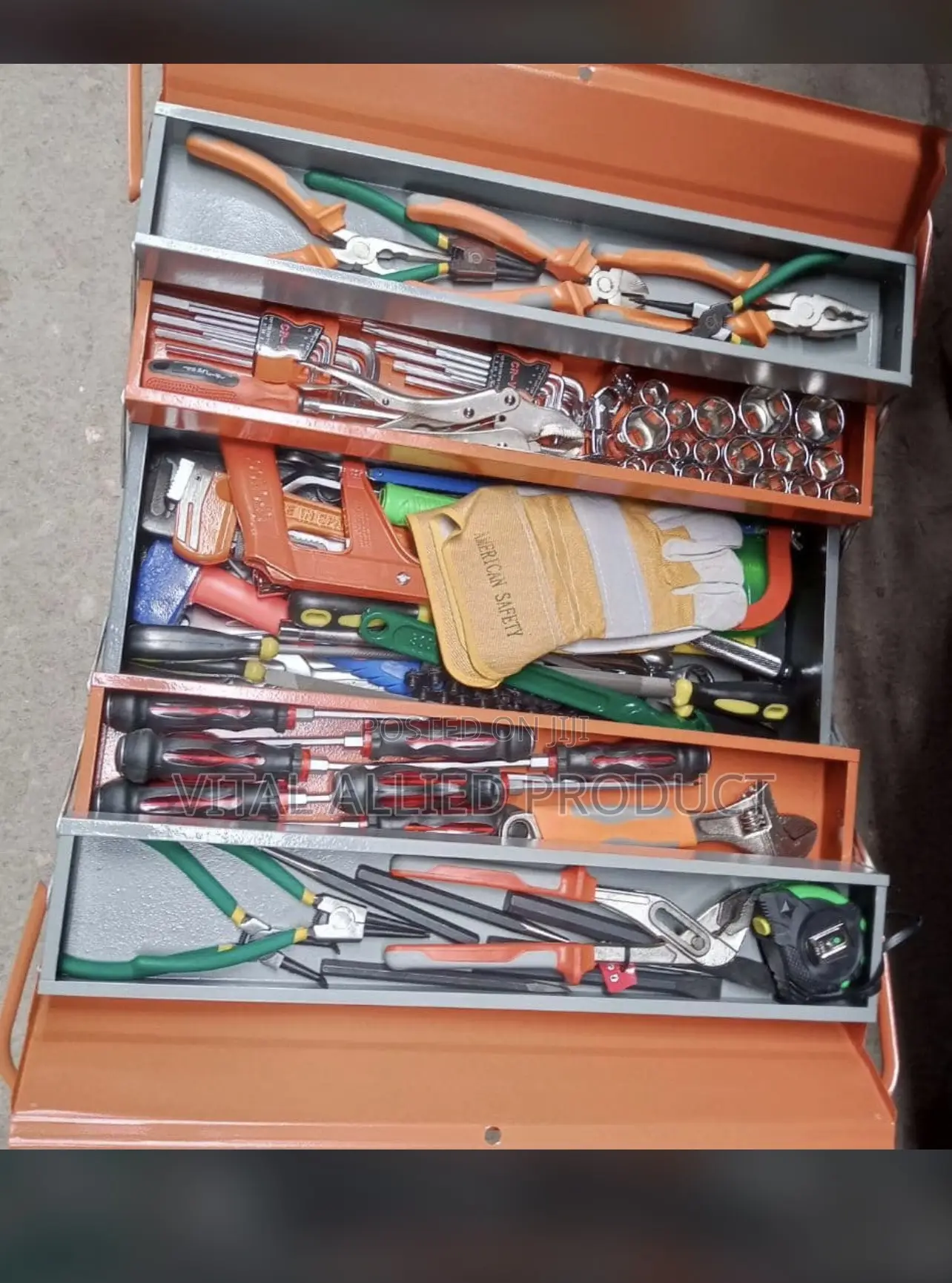 Complete Set of Mechanical Tools Box