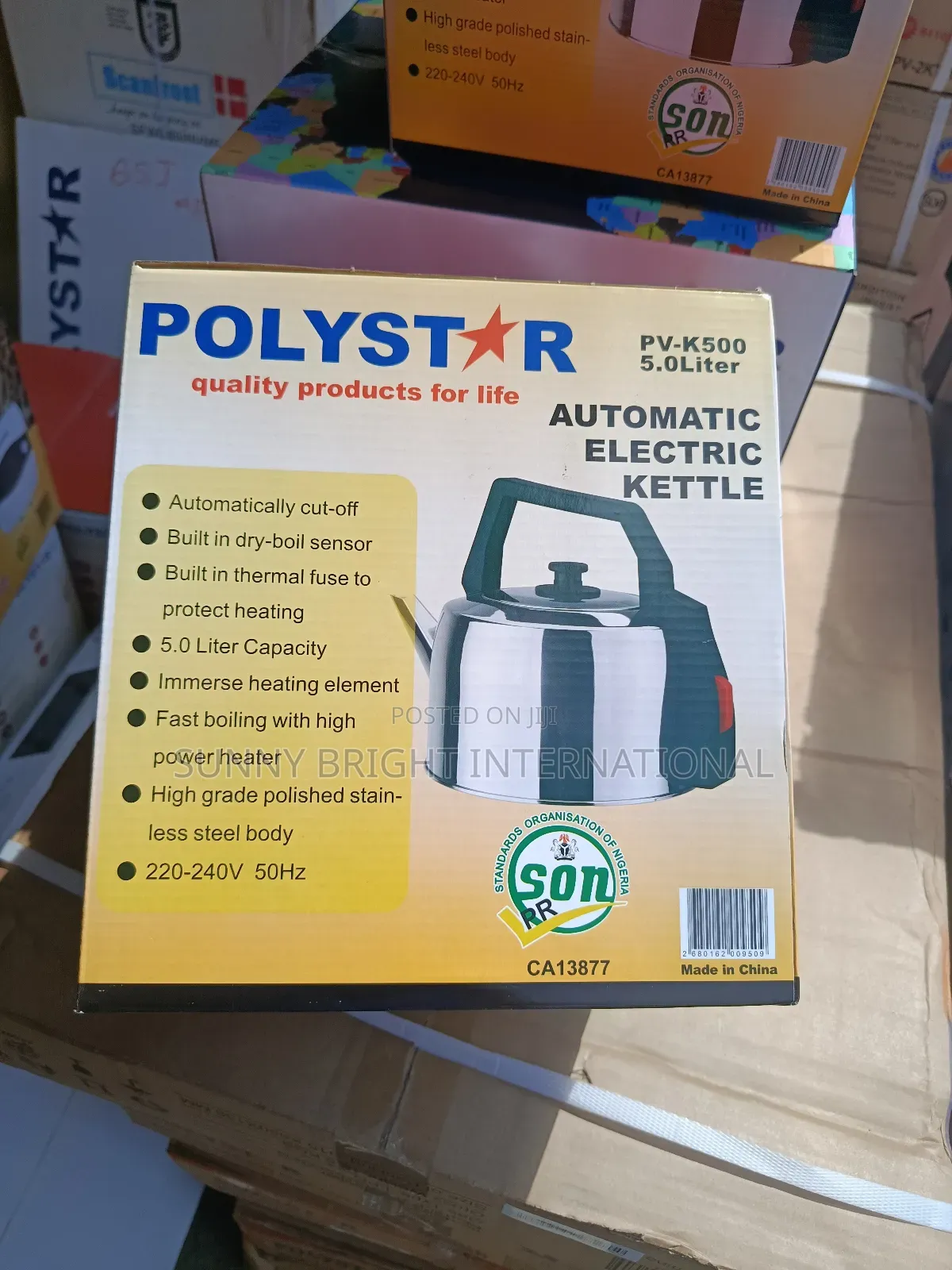 Polystar Electric Kettle 5liters