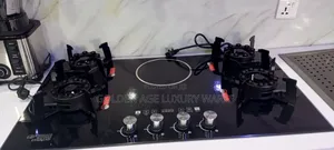4 Gas 1 Hot Plate Lift Up Gas Coker