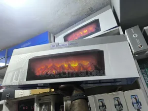 Smart 60cm Led Fireplace Lantern Decorative Fireplace Lantern