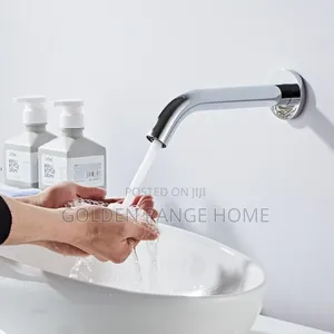 Chrome Ideal Wall Mount Sensor Faucet