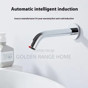 Chrome Ideal Wall Mount Sensor Faucet