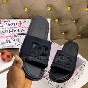 Dolce Gabbana Black Slip 40-46