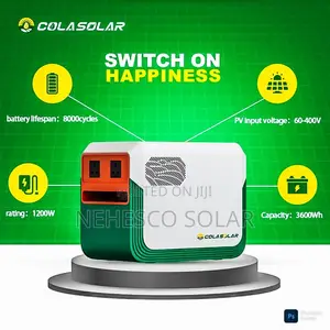3.6kwh Cola Solar Solar Gen for Homes and Businesses.