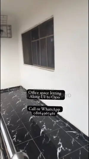 Spacious Office Space Letting Along Ui to Ojoo, Ibadan