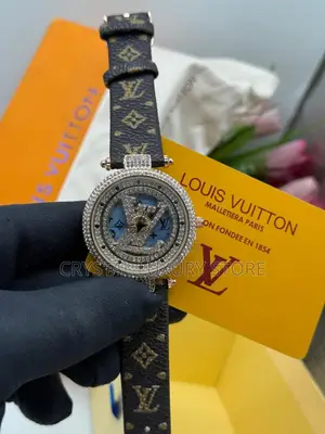 Louis Vuitton Quality Luxury Men Genuine Wristwatches
