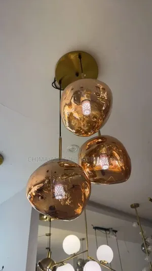 Wonderland Modern Copper Glass Ball Pendant Lights Shade Mirror