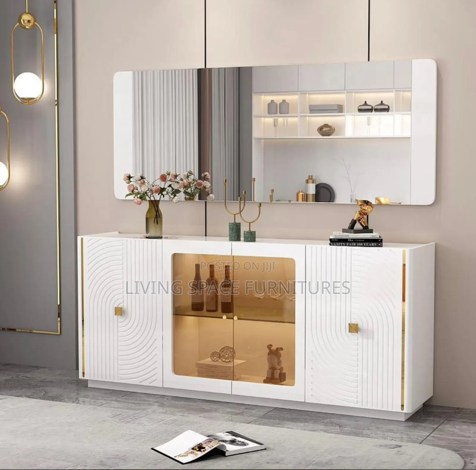 Sideboard Buffet With Mirror