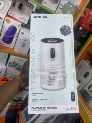 Green Lion Compact Air Purifier 3in1 Filtration Touch Control Display