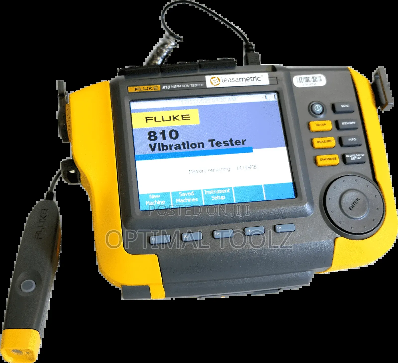Fluke 810 Handheld Vibration Tester for Quick Mechanical Diagnostics