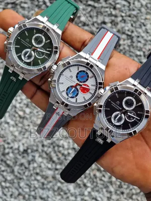 Original Maurice Lacroix Rubber Strap Calendar Quartz Watches